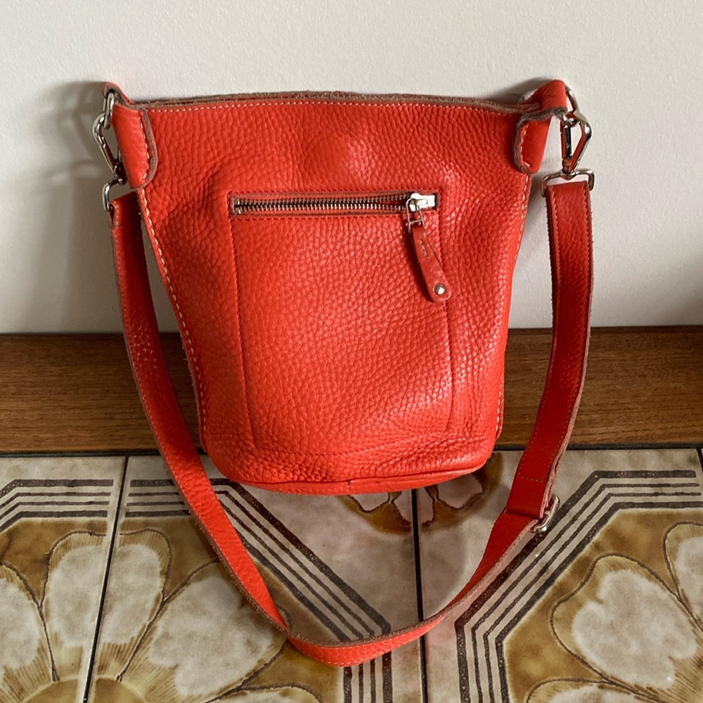 Roots genuine leather, crossbody bag